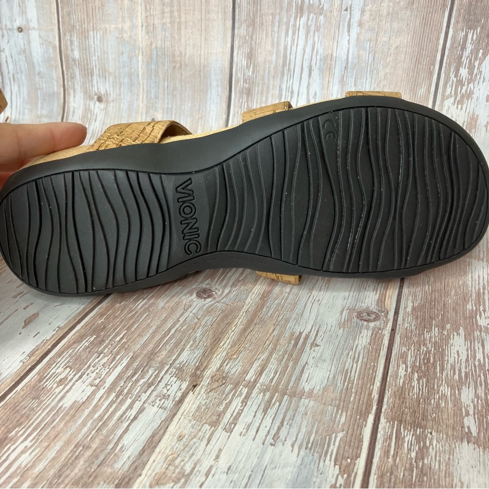 Vionic Amber Orthopedic Adjustable Backstrap Sand… - image 6